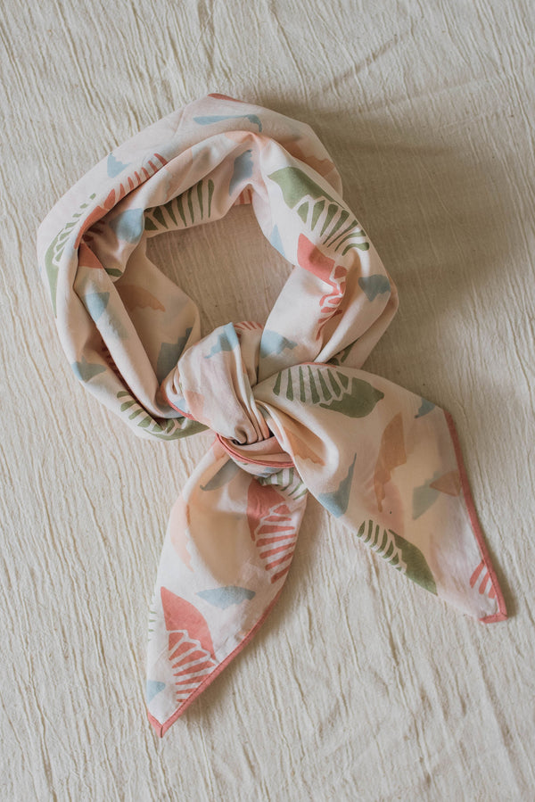 Spiral | Blush Scarf