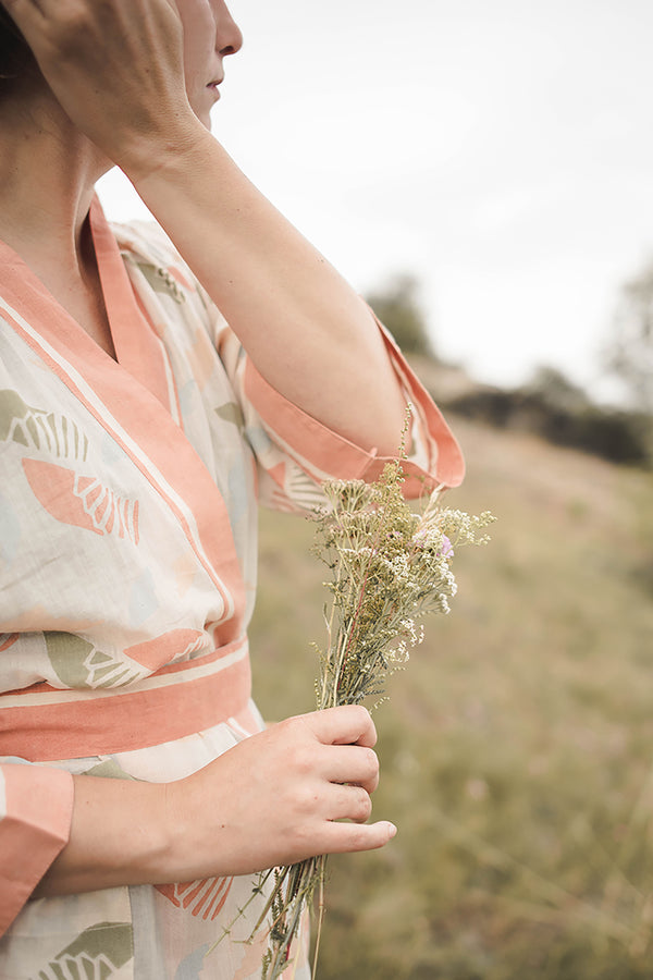 Stara Robe in Spiral Blush