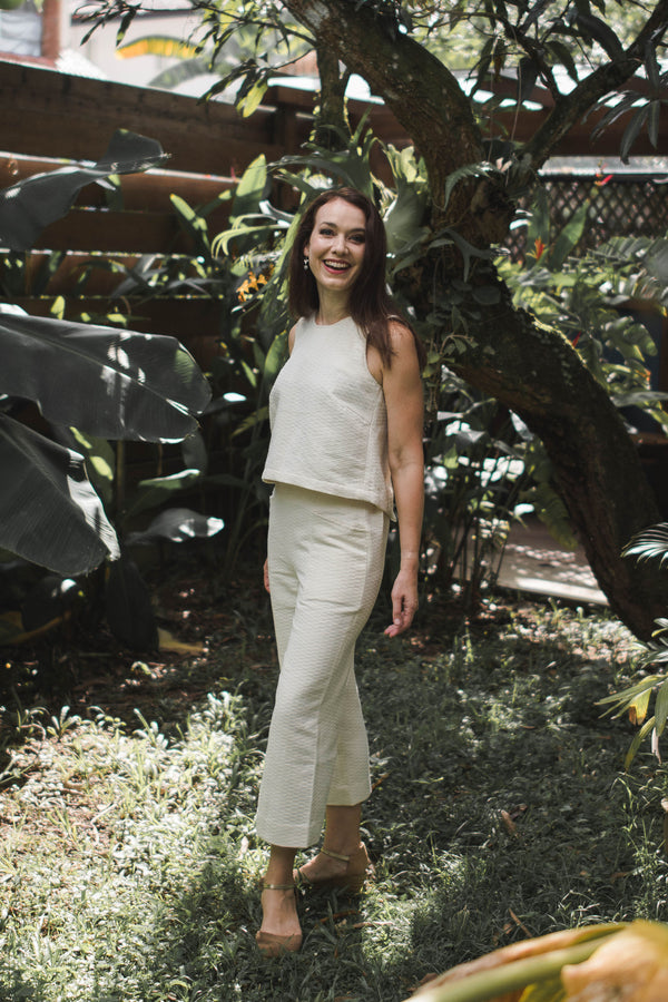 Zaka White Pants