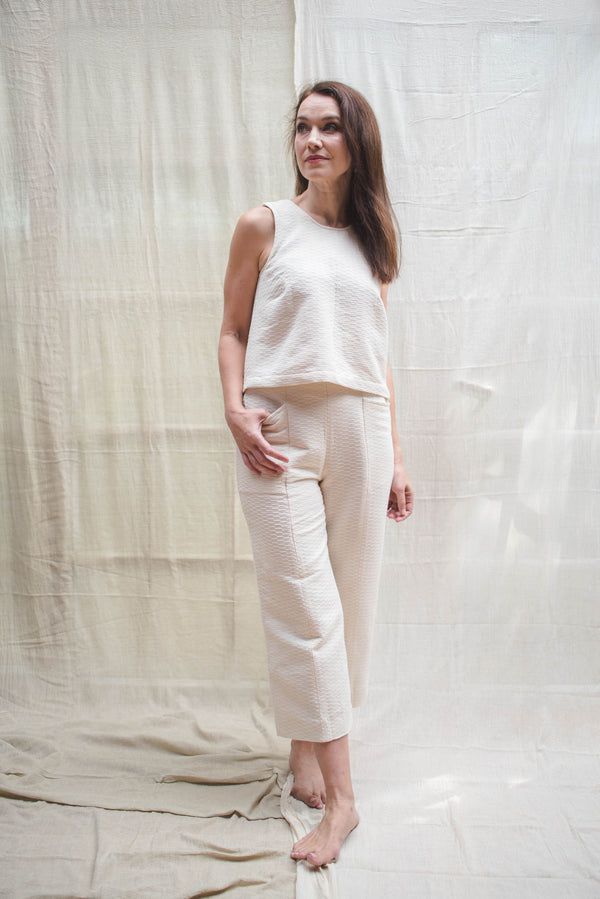 Reza White Top