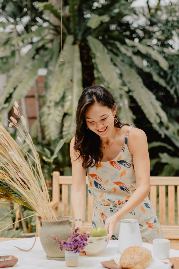 Eden Camisole in Spiral Sky