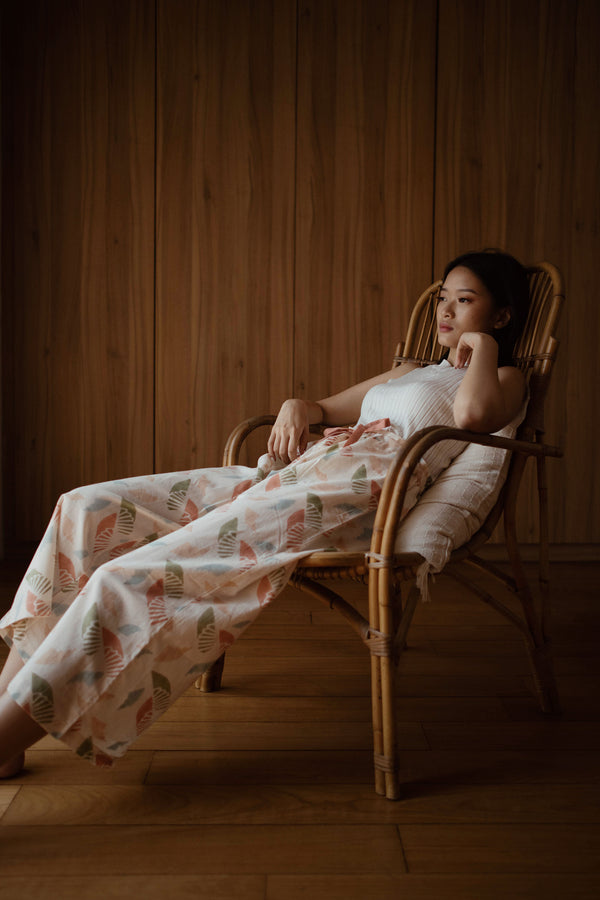 Kai Flare Pants in Spiral Blush