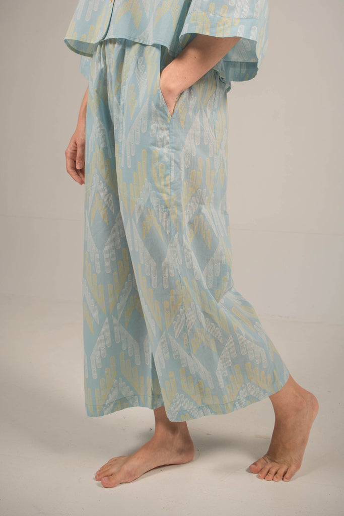 Kai Flare Pants in Facade Mist