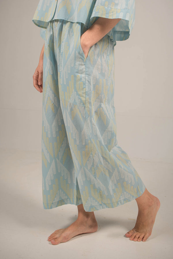 Kai Flare Pants in Facade Mist