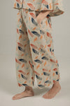 Kai Flare Pants in Spiral Sky