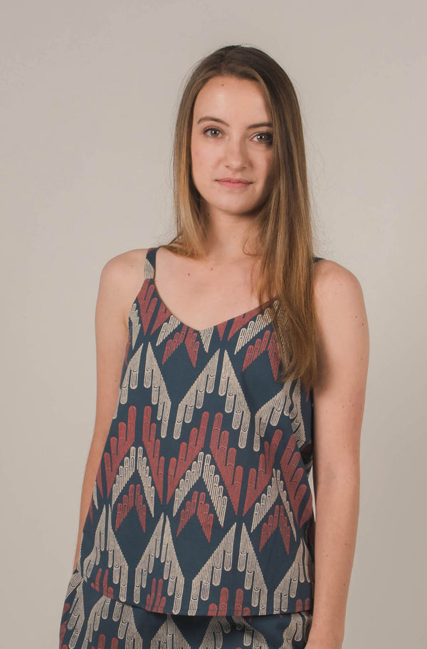 Eden Camisole in Facade Navy