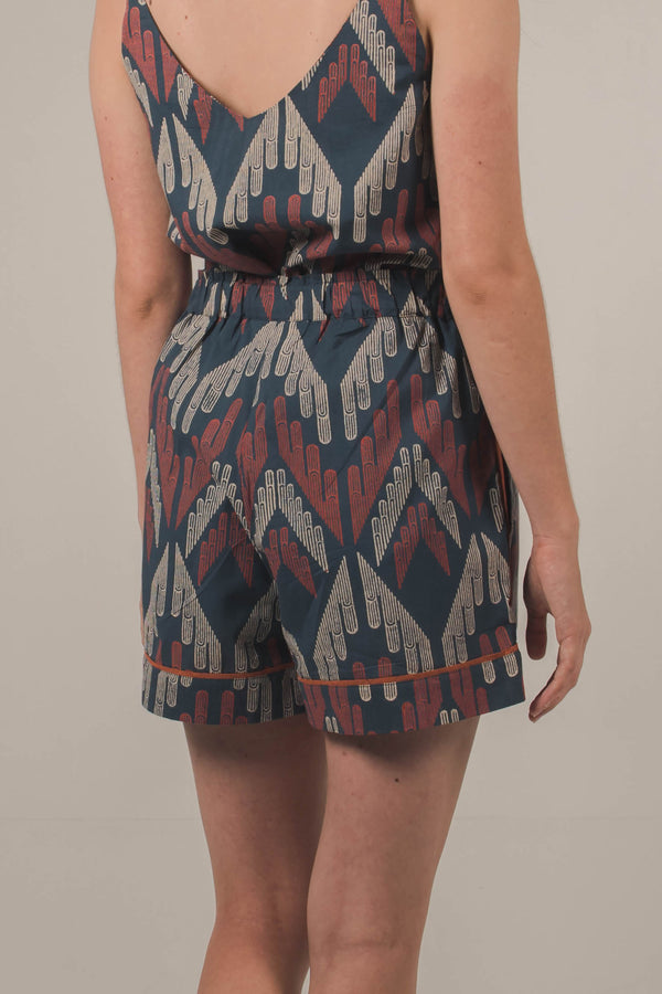 Avraam Shorts in Facade Navy