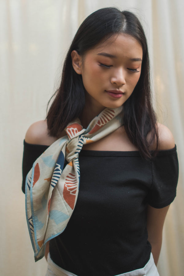 Spiral | Sky Scarf